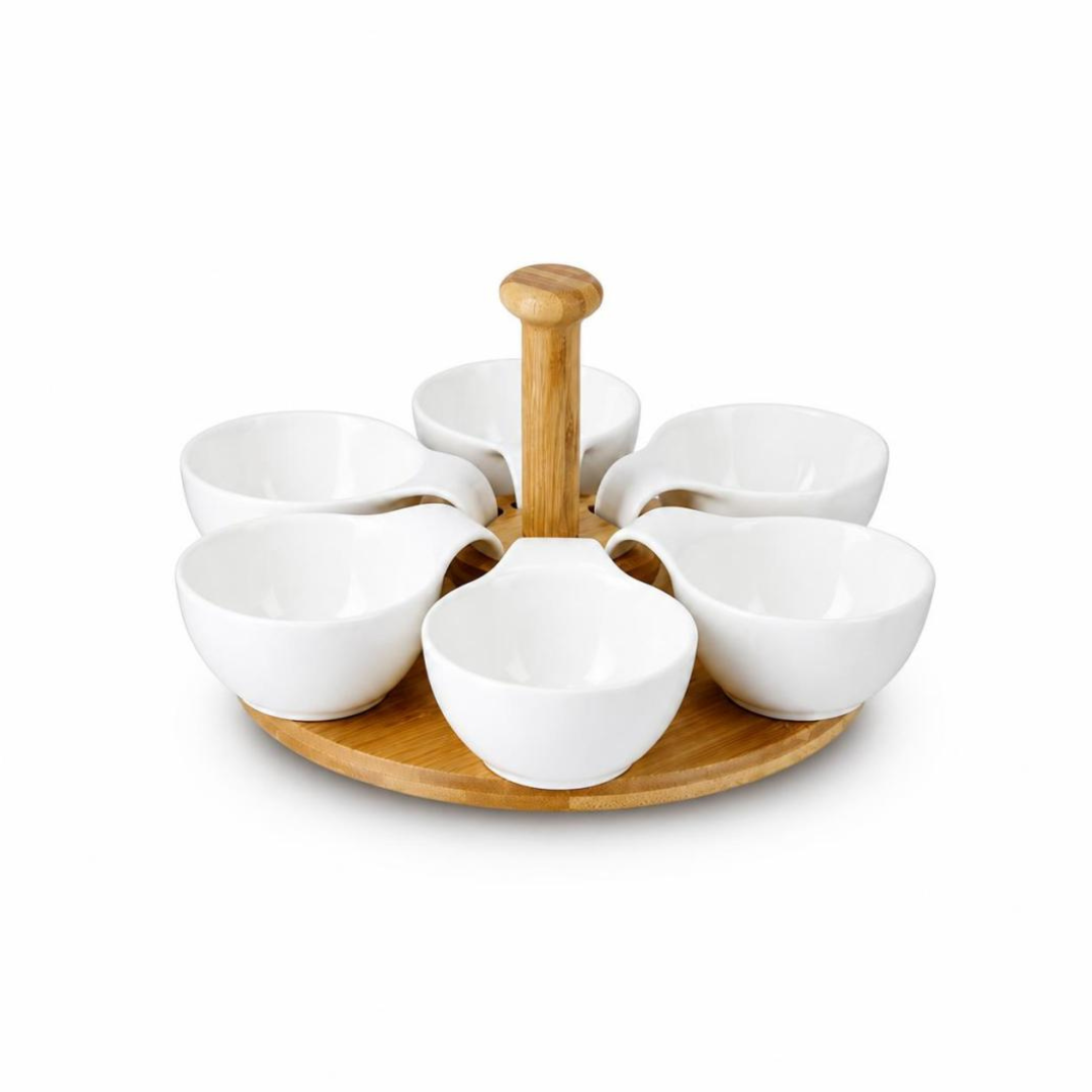 Set de bowls con bandeja giratoria