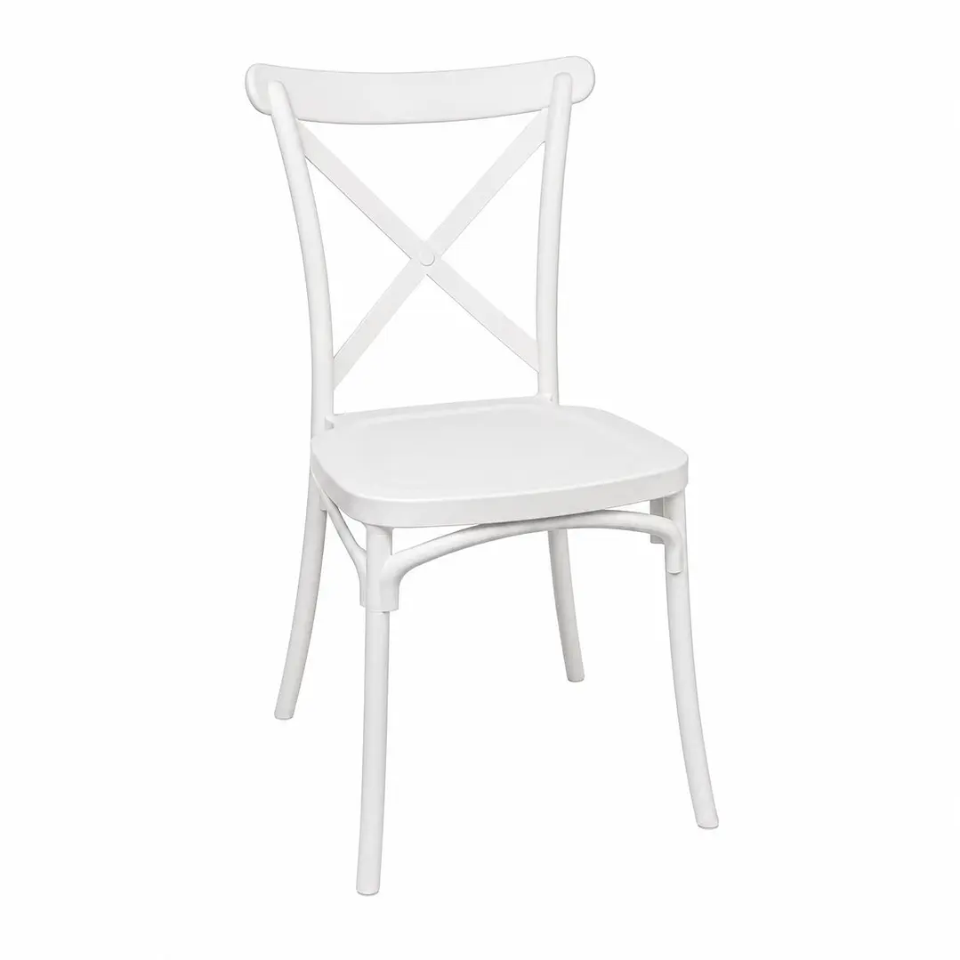 Silla Crossback Blanca